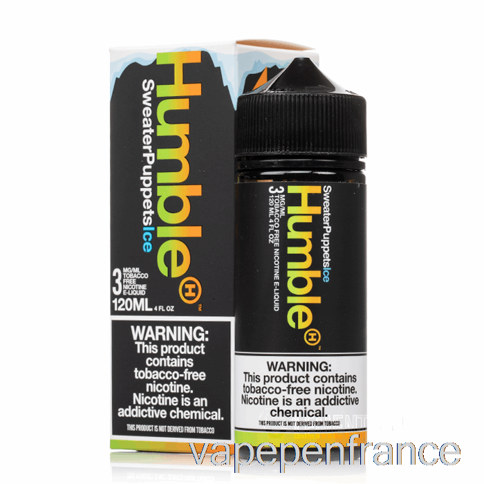 Marionnettes à Pull De Glace - Humble Juice Co. - Stylo Vape 120 Ml 3 Mg